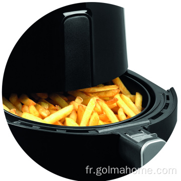 Friteuse à air chaud de four de cuisine de 1,7 L Cuisson sans huile Friteuse à air électrique Friteuse à air de four